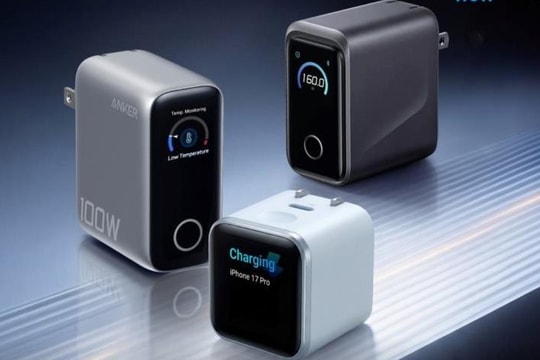 Anker ra mắt loạt sạc dự phòng màn hình thông minh tại Việt Nam, giá từ 850.000 đồng