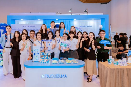 Dược mỹ phẩm Trioderma tại SCAD 2026: khẳng định thương hiệu Việt chất lượng y khoa