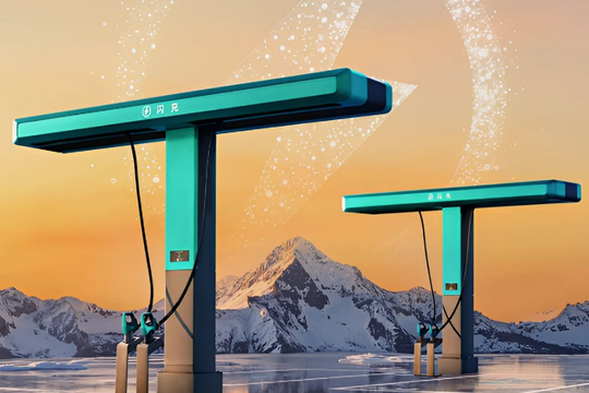 Chưa từng có: Hãng xe điện xây 5.000 trạm sạc nhanh trong 1 tháng, chỉ mất 9 phút để pin đạt gần 100%