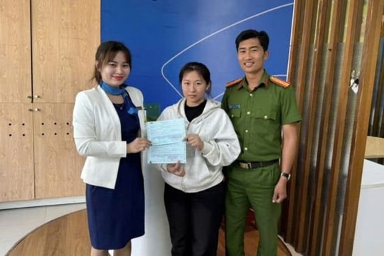 Tài khoản nữ công nhân SN 2005 có giao dịch 550 triệu đồng: Công an khẩn trương phối hợp ngân hàng xác minh