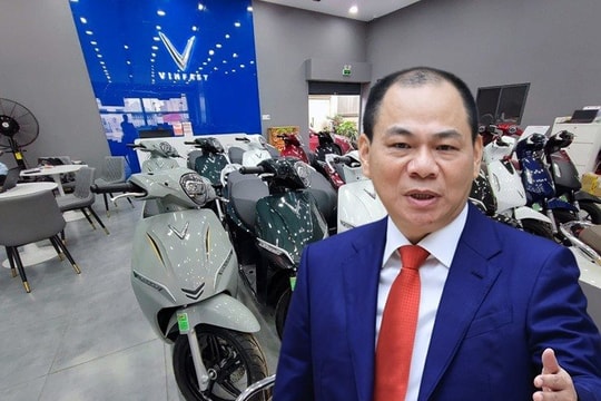 Tỷ phú Phạm Nhật Vượng lập thêm một kỷ lục: Hơn 135.000 đơn đặt hàng, xuất xưởng 93.000 xe máy điện trong một tháng 