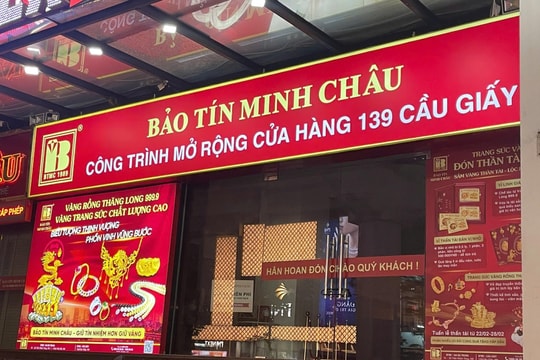 Công an sẽ làm rõ nguồn gốc vàng nguyên liệu của Bảo Tín Minh Châu