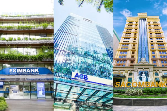 "Bộ ba" Sacombank - ACB - Eximbank: Ngày ấy và Bây giờ
