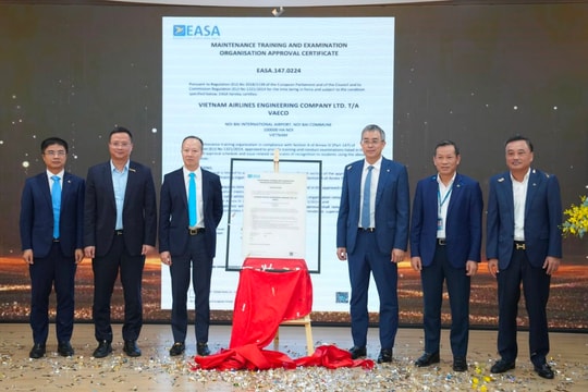 Việt Nam có tổ chức đào tạo bảo dưỡng tàu bay theo chuẩn châu Âu