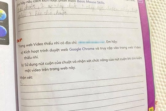 Xuất hiện link "web đen" trong sách Tin học lớp 3: Nhà phát hành ra khuyến cáo khẩn cấp