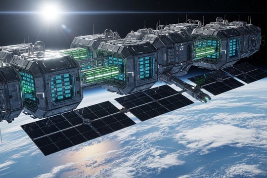 1 triệu siêu máy tính bay trên đầu: Tương lai đáng sợ khi trái dất phải 'gồng mình' vì AI