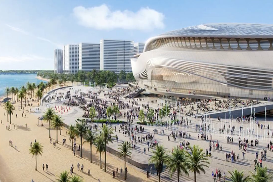 Việt Nam sắp sở hữu công trình chưa từng có trong lịch sử: Có sức chứa 5.000 chỗ lớn nhất Đông Nam Á, kiến trúc độc đáo bậc nhất thế giới 