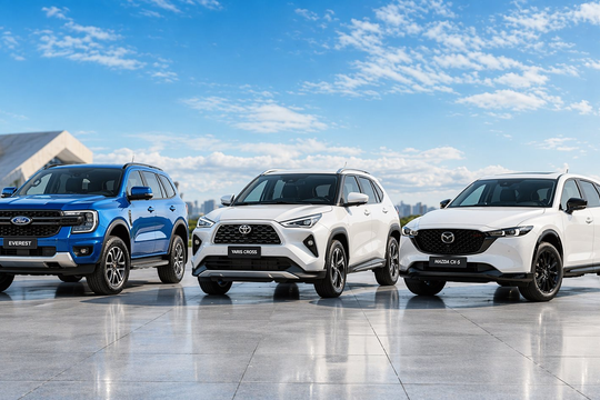 Xe xăng gầm cao bán chạy nhất quý 1/2026: Không phải Toyota, Hyundai, đây mới là thương hiệu có 2 cái tên lot top 5