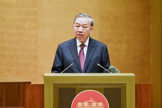 Tổng Bí thư, Chủ tịch nước Tô Lâm phát biểu chỉ đạo Hội nghị toàn quốc quán triệt Nghị quyết Hội nghị Trung ương 2