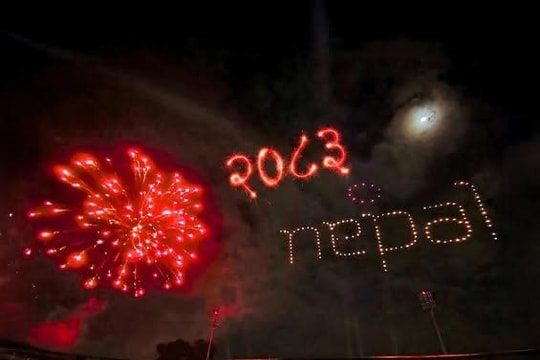 Một quốc gia châu Á vừa đón năm mới 2083