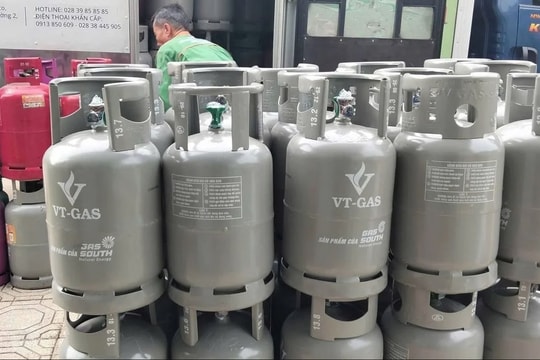 Giá Gas đồng loạt giảm