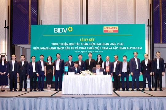 BIDV và Alphanam nâng tầm quan hệ hợp tác