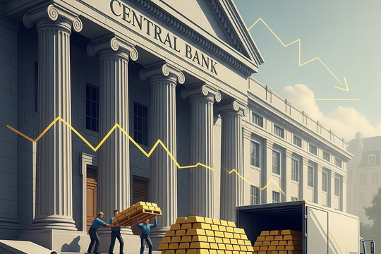 Từng ồ ạt mua vàng với mức kỷ lục: Tại sao các ngân hàng trung ương lại đang lũ lượt bán ra giữa khủng hoảng?