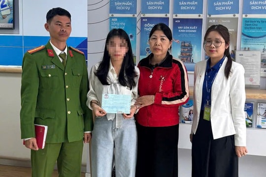 Tài khoản ACB phát sinh giao dịch 1,64 tỷ đồng: Công an lập tức mời cô gái sinh năm 2004 lên làm việc