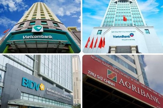 Hơn 11 triệu tỷ đồng bất động sản thế chấp tại Vietcombank, VietinBank, BIDV, Agribank và MB 