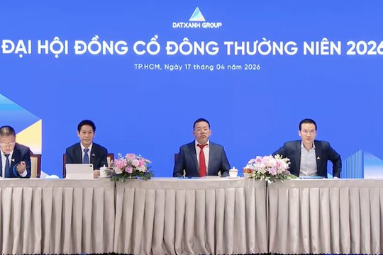 ĐHĐCĐ Đất Xanh 2026: Chuẩn bị “bứt tốc”, đặt mục tiêu lãi tối thiểu 2.000 tỷ đồng mỗi năm từ 2027
