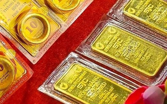 Giá vàng SJC, vàng nhẫn sáng nay ngày 17/4