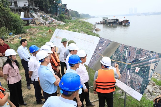 Tin vui cho người dân Hà Nội: "Siêu" cầu vượt sông Hồng 16.200 tỷ đồng nối khu phố cổ với Long Biên do Sun Group triển khai sẽ chính thức hoàn thành sau 1 năm nữa