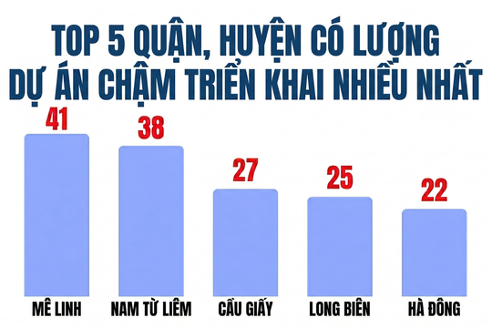 Bóc 341 dự án "đắp chiếu" tại Hà Nội: Mê Linh dẫn đầu số lượng dự án, hàng loạt doanh nghiệp đình đám Viglacera, Geleximco, Nam Cường, Sudico...bị điểm tên