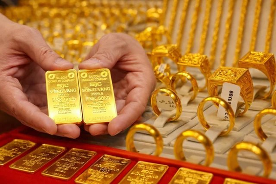 Giá vàng SJC, vàng nhẫn trơn sáng nay ngày 18/4