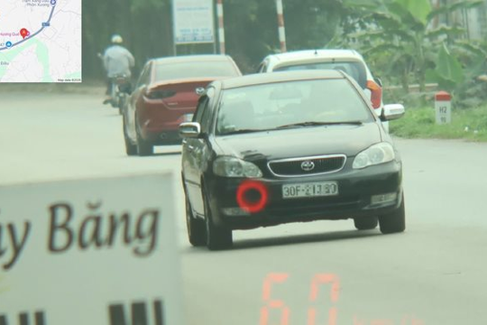 611 chủ xe chạy quá tốc độ có biển số sau nhanh chóng nộp phạt nguội theo Nghị định 168