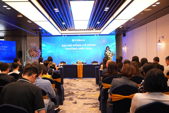 Đại hội cổ đông PGBank 2026: Tổng giám đốc nói về các giải pháp nhằm tăng gấp đôi lợi nhuận, đang chuẩn bị nguồn lực mua lại công ty chứng khoán