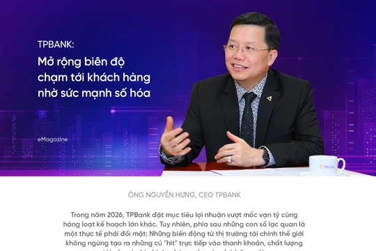 TPBank: Mở rộng biên độ chạm tới khách hàng nhờ sức mạnh số hóa
