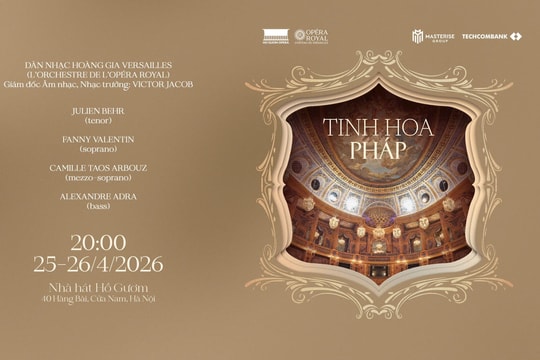 Chỉ 3 ngày nữa, hòa nhạc “Tinh hoa Pháp” do Techcombank và Masterise Group độc quyền tài trợ sẽ đến Hà Nội