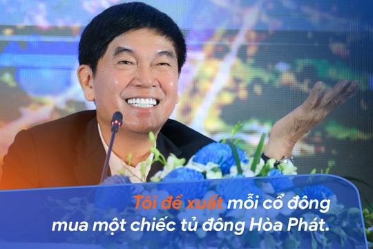 ‘Hòa Phát không nên hết nợ, vì thế thì ngân hàng hết việc’ và loạt phát ngôn đáng chú ý của Chủ tịch Trần Đình Long