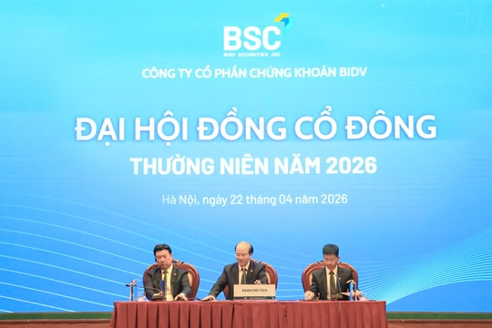 ĐHĐCĐ Chứng khoán BIDV (BSC): Mục tiêu lợi nhuận 700 tỷ năm 2026, quyết tâm nâng quy mô vốn gấp đôi lên 11.000 tỷ đồng