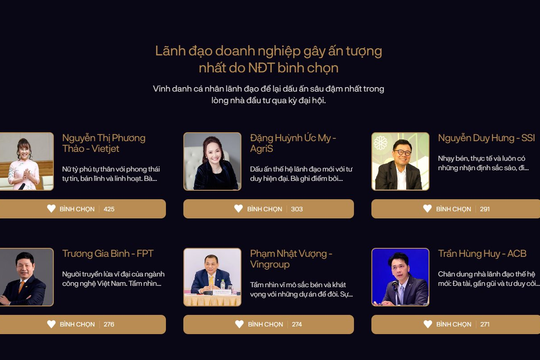 Chỉ 48h sau khi mở vote, top đầu 3 hạng mục đặc biệt của AGM Awards 2026 đã lộ diện: Cách bình chọn nhanh chỉ trong 1 phút