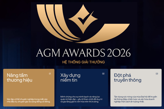 AGM Awards 2026 với 2 “hệ quy chiếu” đánh giá: Từ góc nhìn chuyên gia đến tiếng nói của nhà đầu tư
