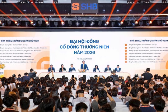 Đại hội cổ đông SHB: Gần 3000 người tham dự, mục tiêu tài sản vượt 1 triệu tỷ đồng