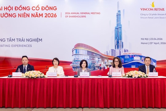 Vincom Retail (VRE) chi gần 2.300 tỷ đồng cổ tức tiền mặt, tăng tốc tham vọng dẫn đầu bán lẻ châu Á