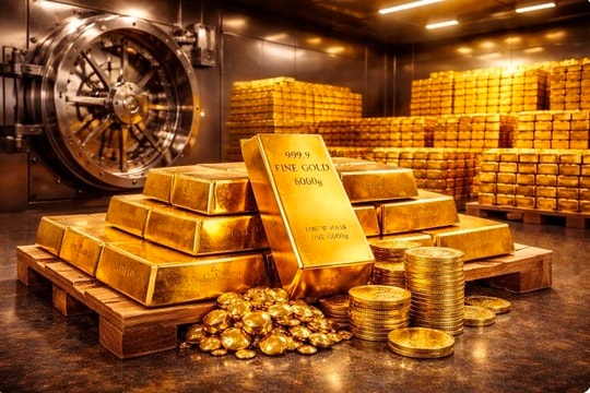 Giá vàng đồng loạt giảm mạnh, lùi sâu về vùng 169 triệu đồng/lượng