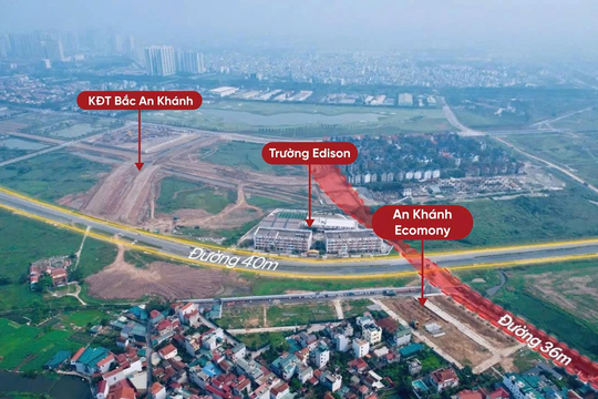 Bất động sản khu vực An Khánh rộn ràng đón loạt hạ tầng lớn