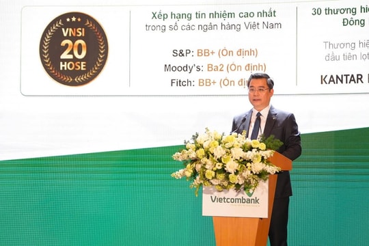Chủ tịch Vietcombank: Ngân hàng đang chờ phê duyệt các phương án trả cổ tức khoảng 44.500 tỷ đồng