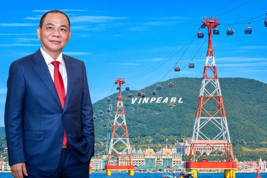 Tỷ phú Phạm Nhật Vượng có màn ‘chơi lớn’ trên bầu trời vịnh biển Nha Trang đúng dịp lễ 30/4-1/5