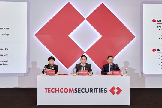 ĐHĐCĐ TCBS: Mục tiêu lãi trước thuế kỷ lục 7.500 tỷ đồng, trả cổ tức 20% bằng cổ phiếu