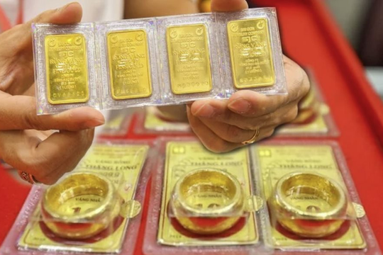 Giá vàng SJC, vàng nhẫn trơn ngày 25/4