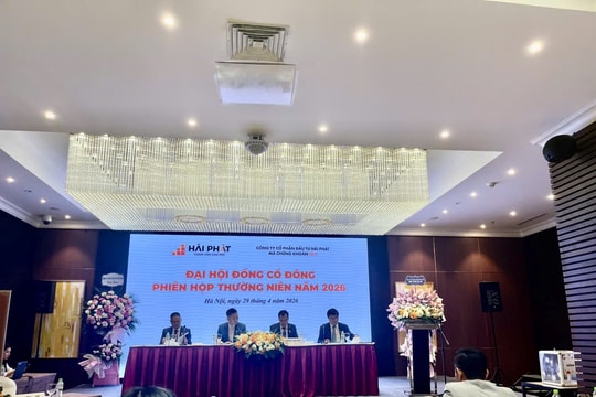ĐHĐCĐ Hải Phát 2026: Thời gian tới Hải Phát sẽ rất khác, sẽ hiện diện trở lại Hà Nội mạnh mẽ, tự tin giá cổ phiếu cải thiện và tăng vốn thành công