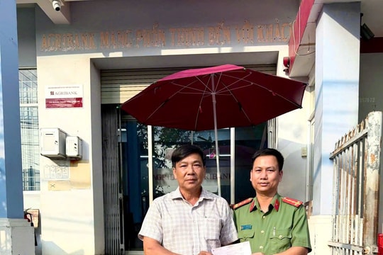 Tài khoản chủ công ty lương thực phát sinh 211 triệu đồng chuyển khoản với 1 Đại uý: Công an và Agribank vào cuộc xác minh