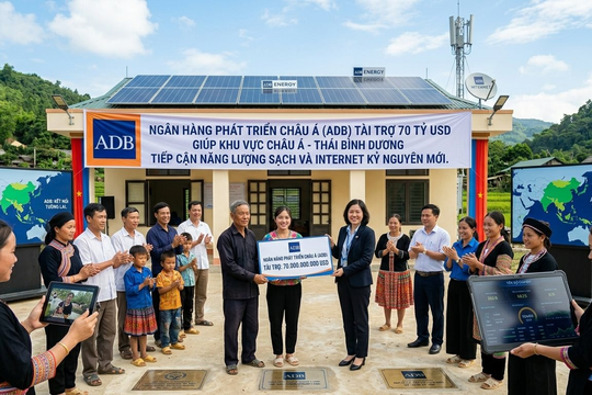 ADB rót 70 tỷ USD giúp 450 triệu người tiếp cận điện và internet tốc độ cao
