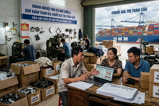 Doanh nghiệp nhỏ đứng ngoài cuộc chơi chuỗi giá trị toàn cầu?