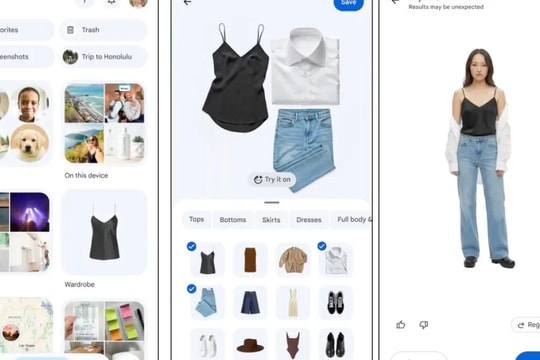 Google biến ảnh iPhone thành “tủ đồ AI”, đọc toàn bộ ảnh cá nhân để biến người dùng thành các "tín đồ thời trang"