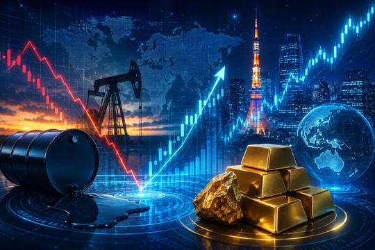 Thị trường ngày 7/5: Dầu giảm sốc rồi hồi phục, Nikkei lần đầu vượt 62.000 điểm, vàng neo cao chờ tín hiệu từ Trung Đông