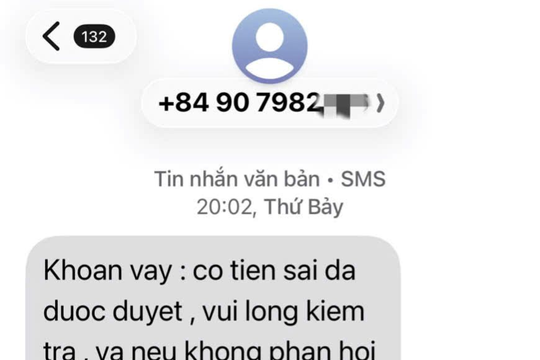 Công an cảnh báo tài khoản ngân hàng nhận được các khoản tiền kèm nội dung sau