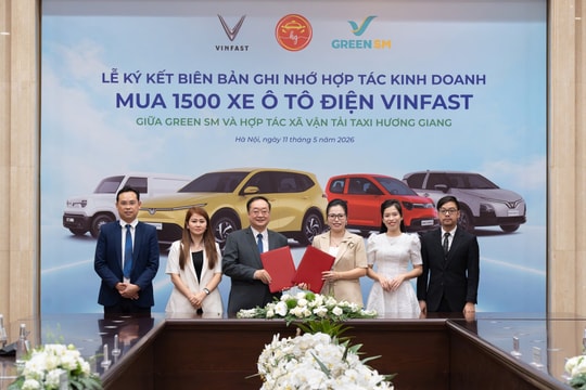 Một "khách sộp" vừa chốt đơn 1.500 ô tô điện VinFast của tỷ phú Phạm Nhật Vượng 