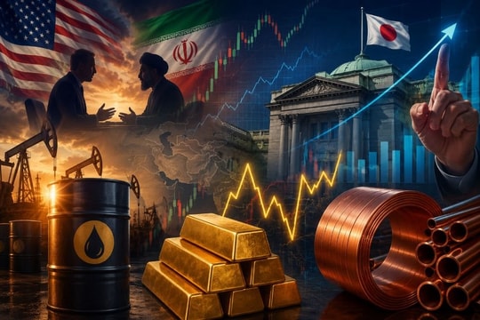 Thị trường 12/5: Đàm phán Mỹ-Iran bế tắc đẩy giá dầu neo cao, vàng thất thường, BOJ phát tín hiệu tăng lãi suất, đồng lập đỉnh 3 tháng
