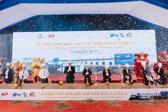 Hơn 50% diện tích dừa cả nước tập trung tại đây: Lộ diện nhà máy 60.000 m2 tham vọng "đánh chiếm" kệ hàng Mỹ